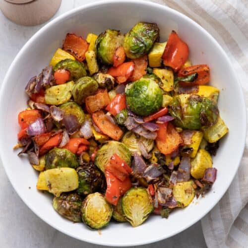 Verduras variadas asadas en AirFryer